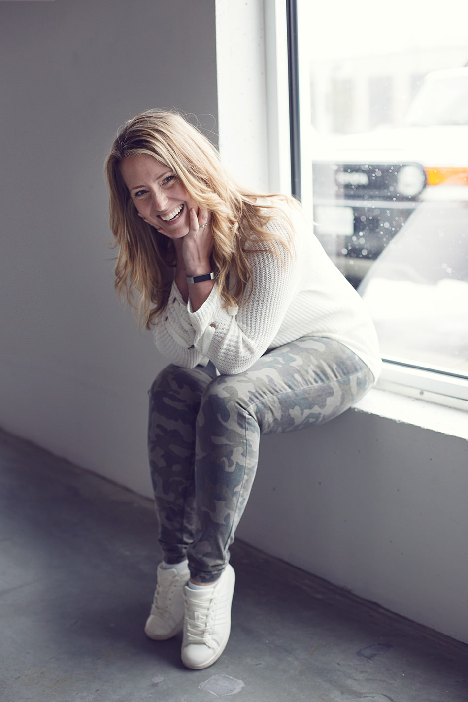 Silver Icing Fearless Camo Pants
