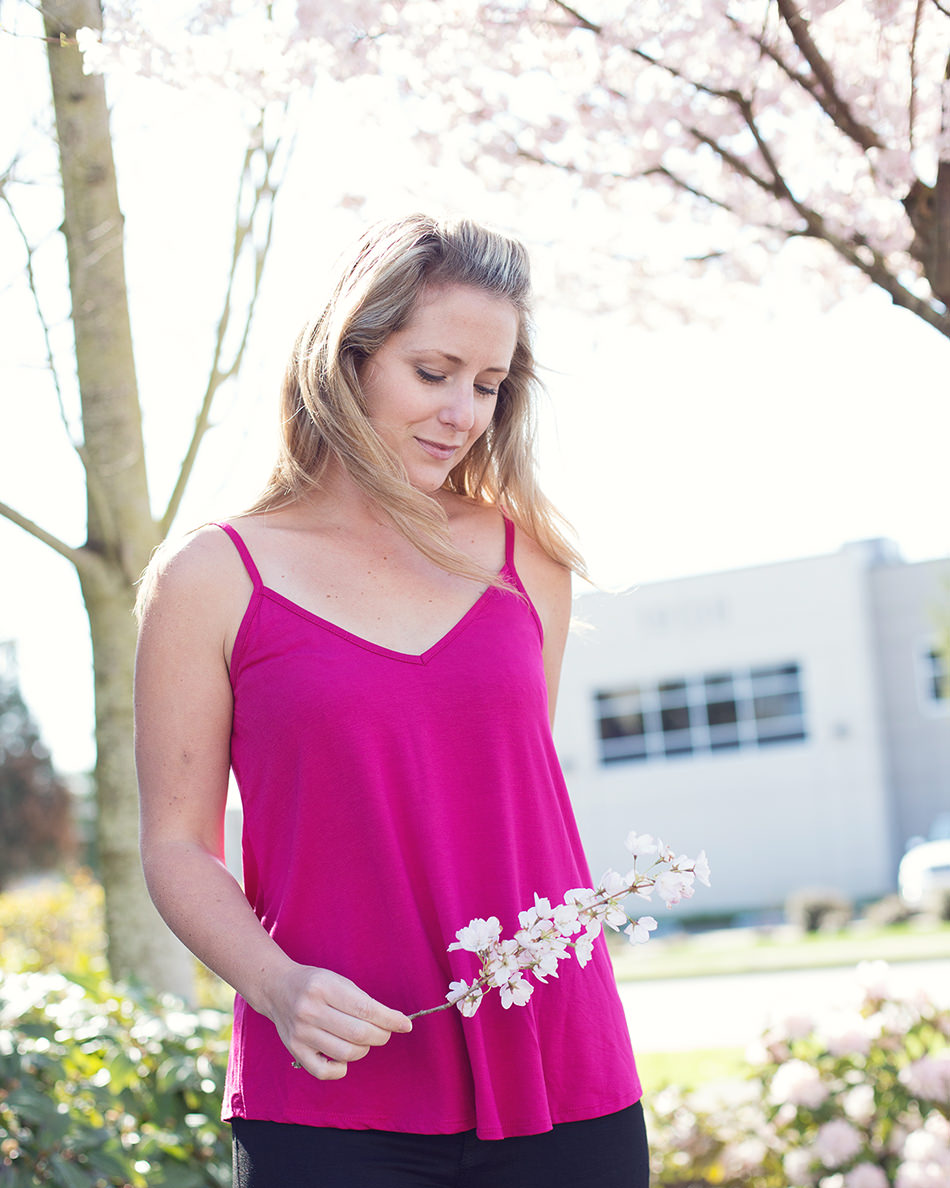 Silver Icing Flowy Tank