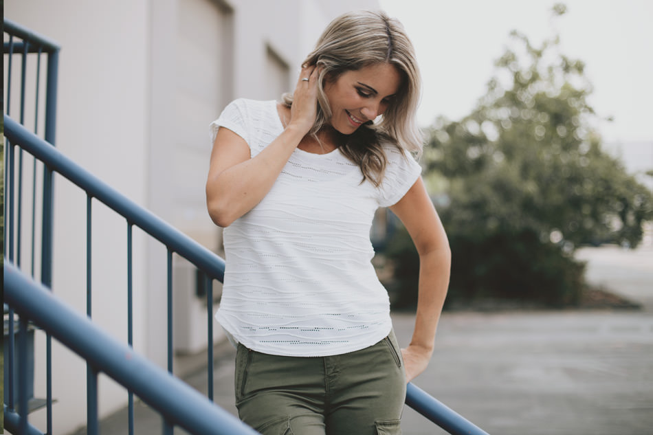 Silver Icing Shaded Tee