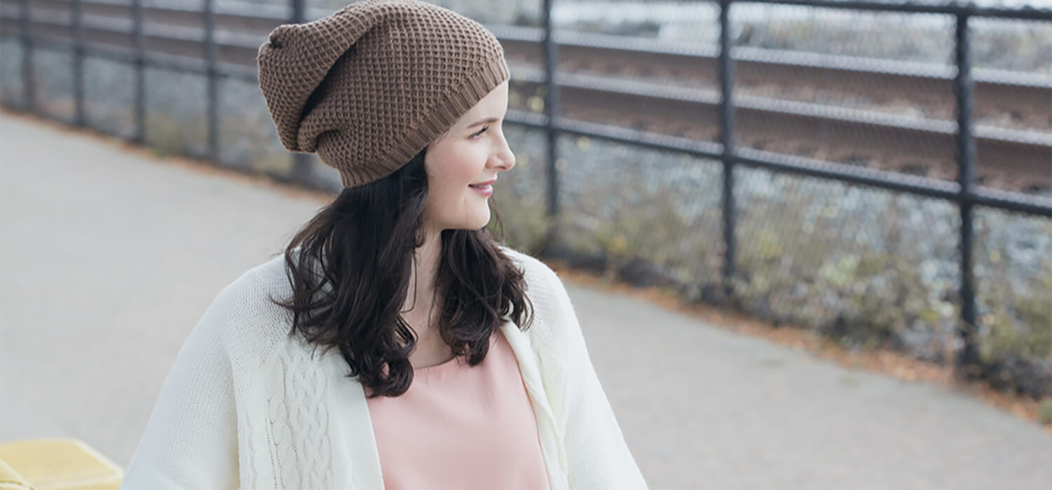 Silver Icing Cold Front Slouch Beanie