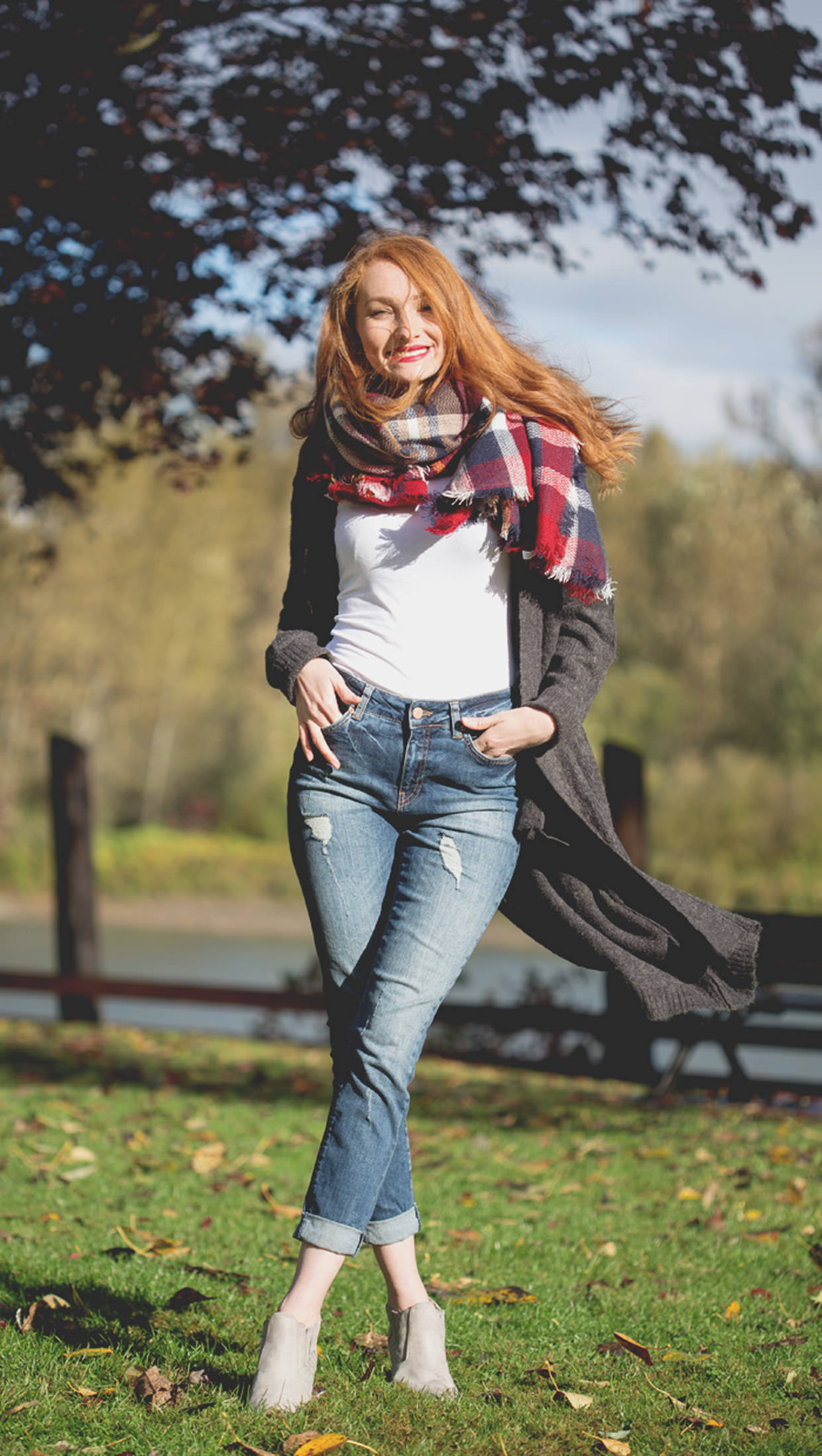 Silver Icing How to Wear a Blanket Scarf