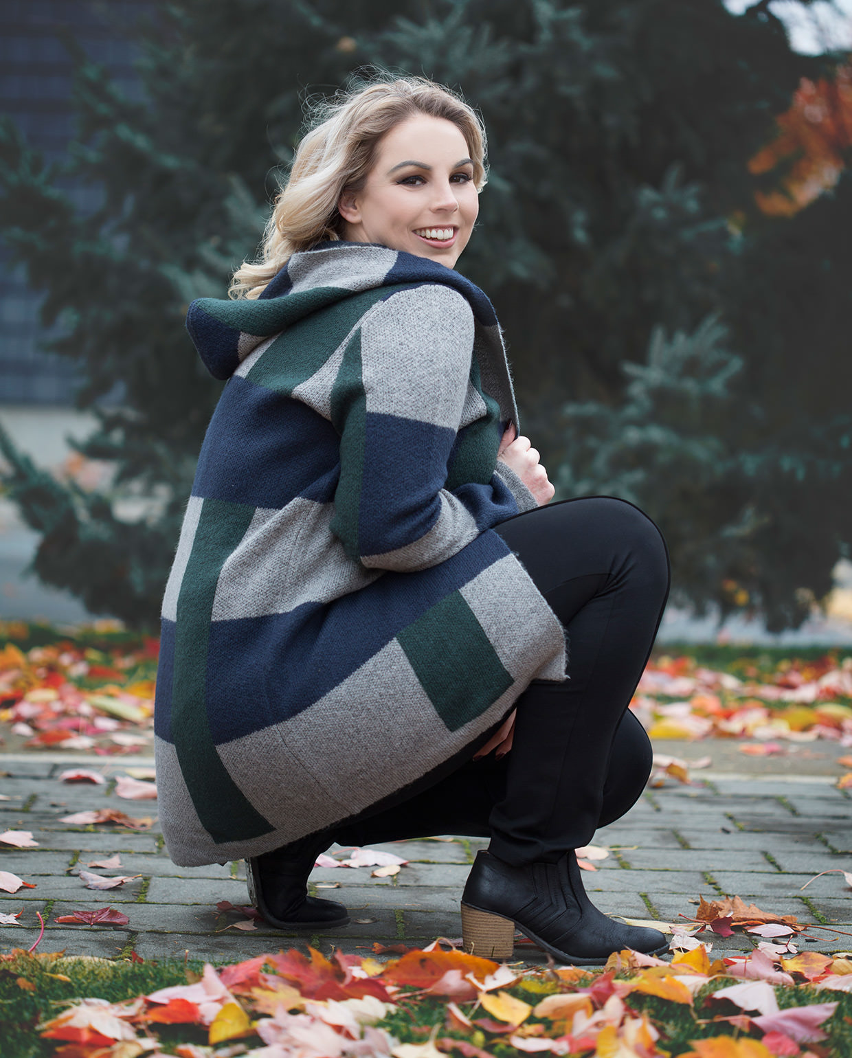 Spectrum Hooded Cardi