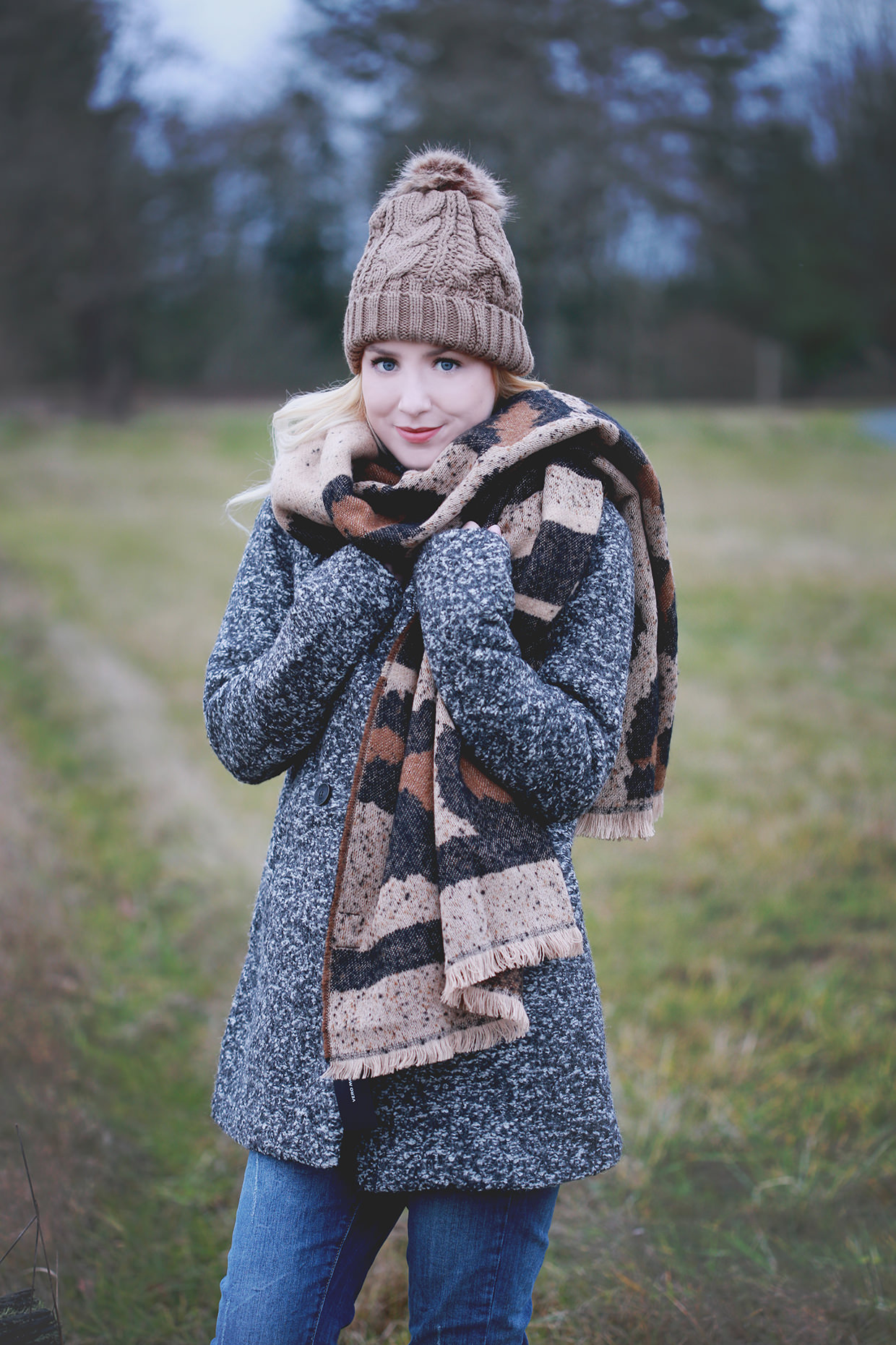 Silver Icing Scarves and Coats