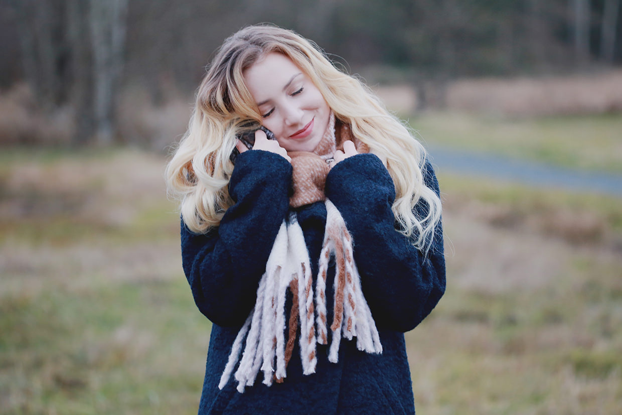 Silver Icing Scarves and Coats