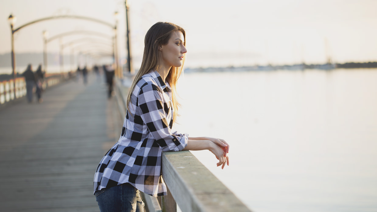 Silver Icing Shania Plaid Shirt