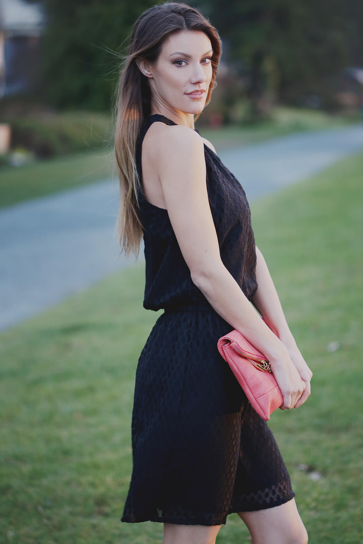 Silver Icing Dresses and Clutches