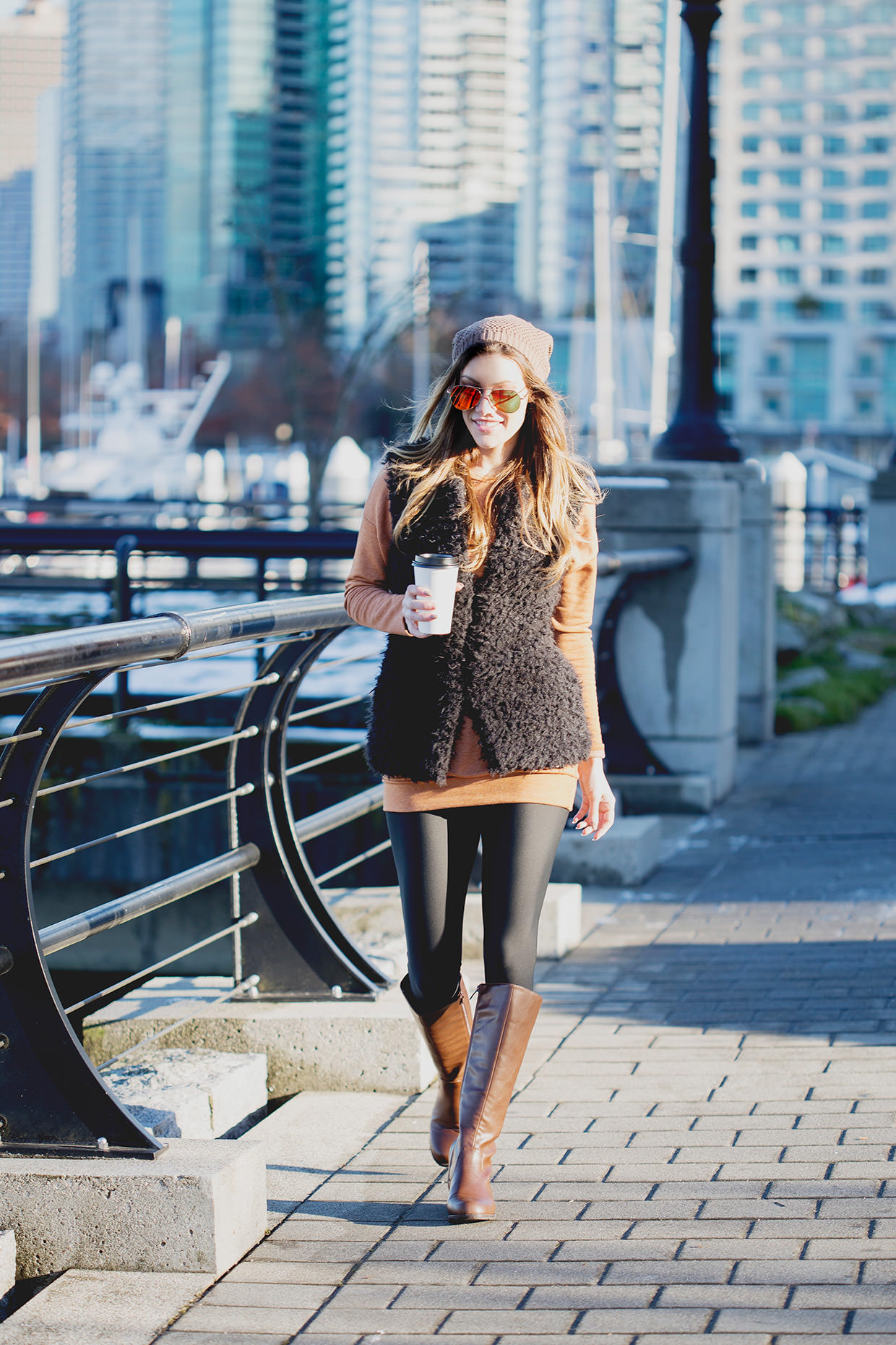 Silver Icing How To Look Amazing in a Faux Fur Vest