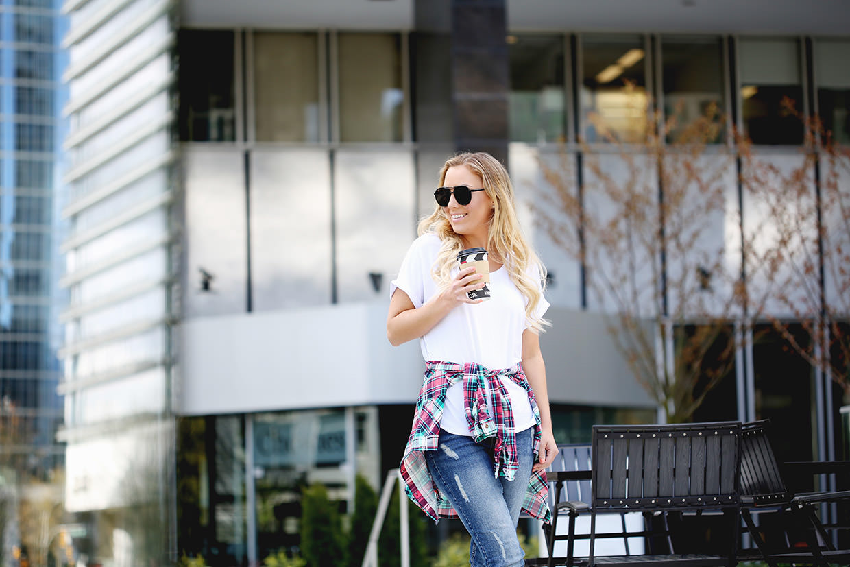 Silver Icing Encore: Your Everyday Plaid Shirt Styled 6 Ways