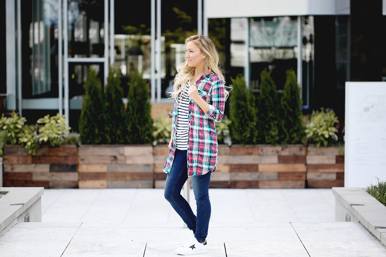 Silver Icing Encore: Your Everyday Plaid Shirt Styled 6 Ways