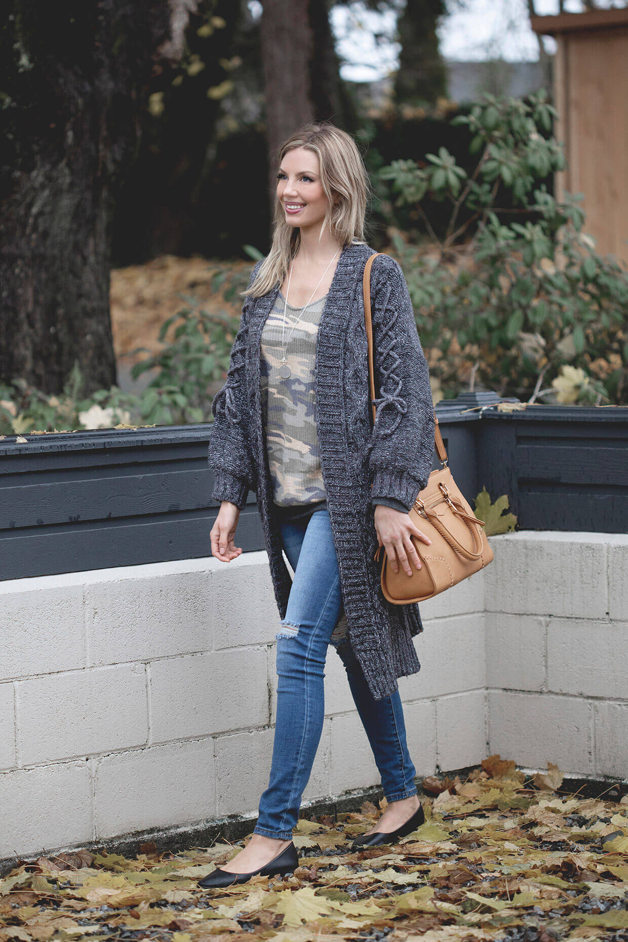 Silver Icing Name It to Win It: Chunky Knit Cardigan