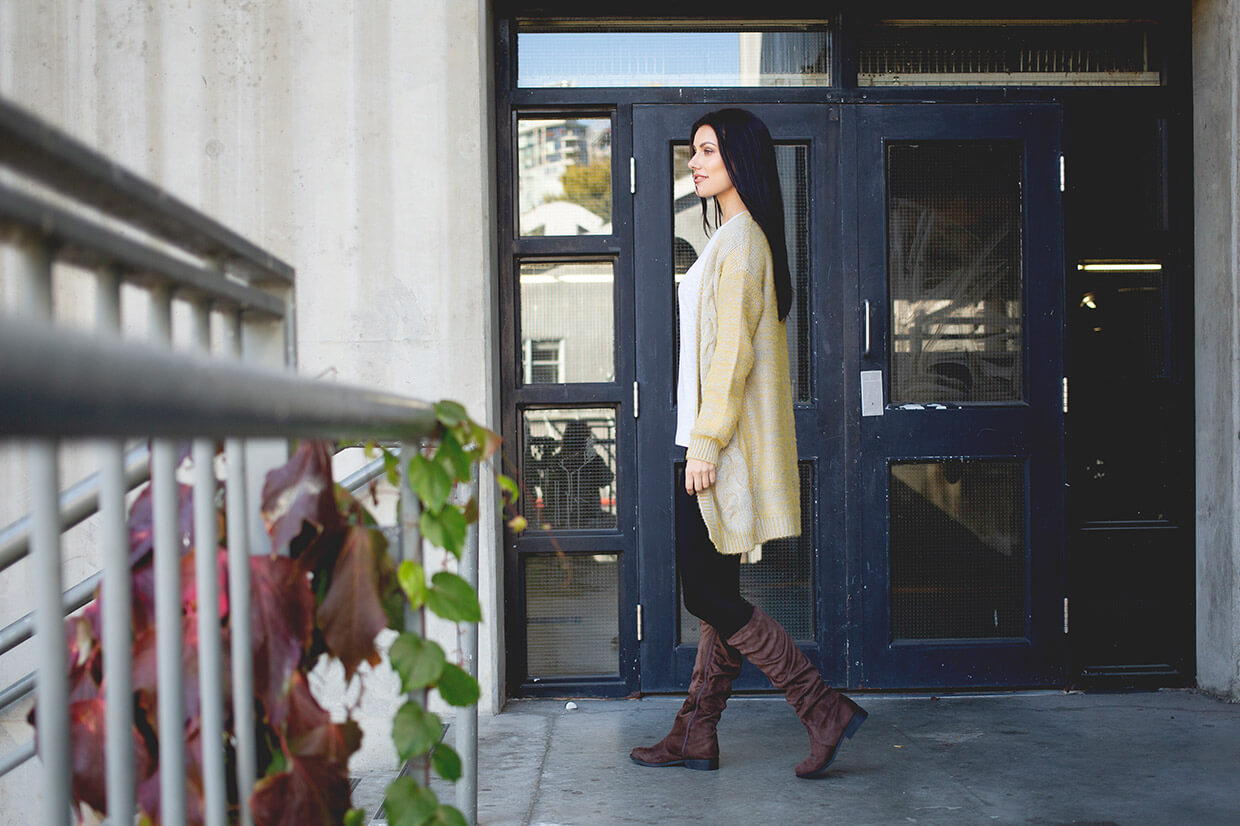 Silver Icing Last Chance Sale: How to Stay Warm and Stylish in a Cable Knit Cardigan