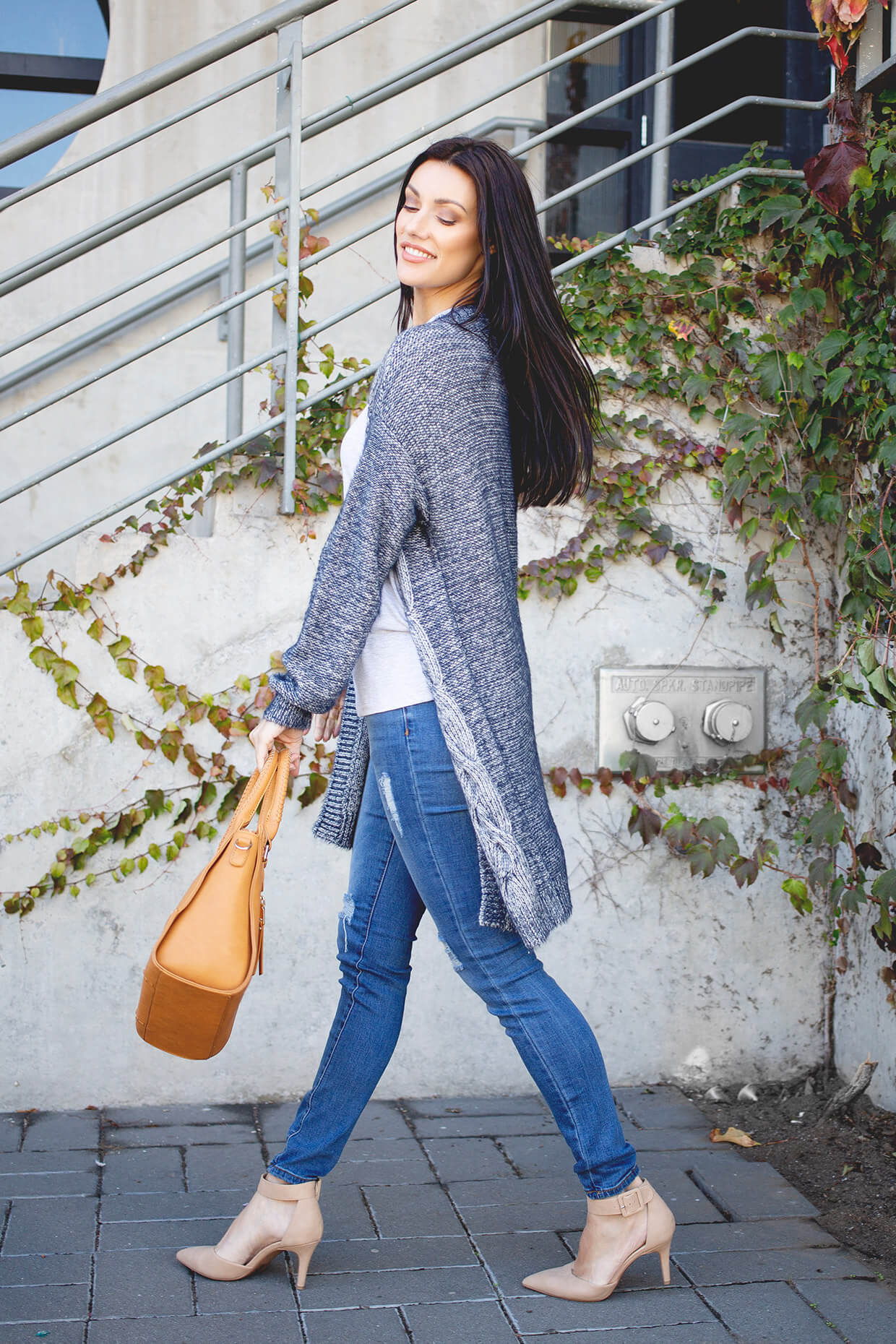 Silver Icing Last Chance Sale: How to Stay Warm and Stylish in a Cable Knit Cardigan