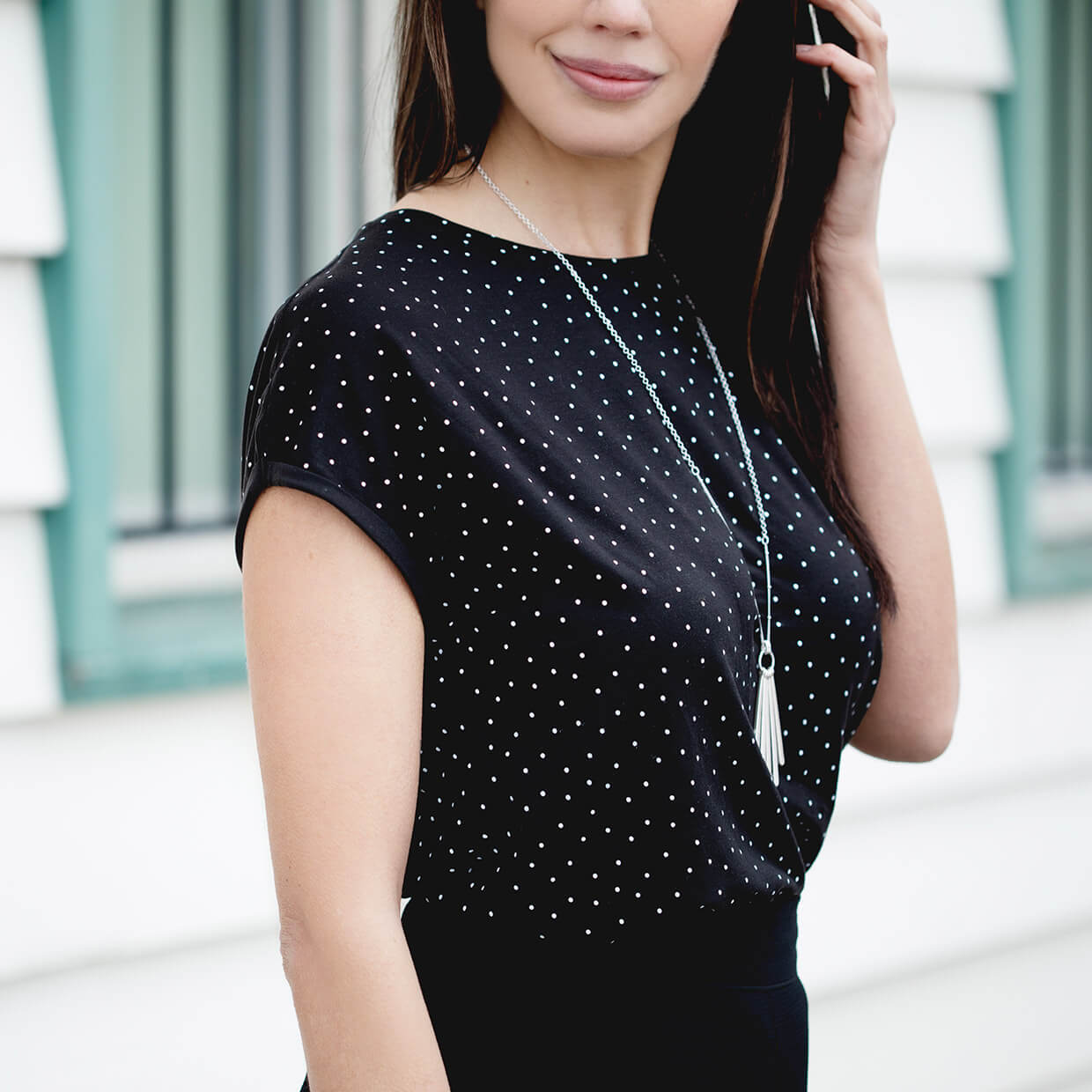 Silver Icing Flash Sale: The Versatility of a Polka Dot Top