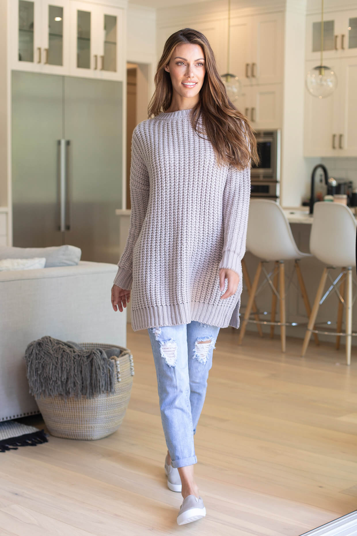 Silver Icing Name It to Win It Spotlight: Large Knit Sweater