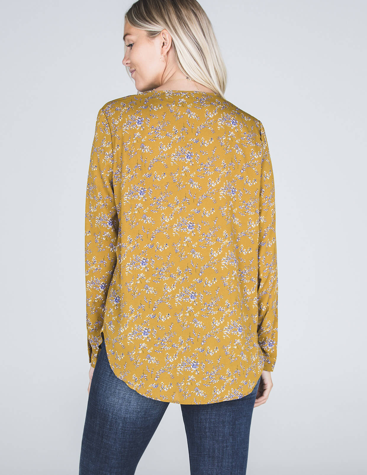 Silver Icing Name It to Win It: Floral Blouse