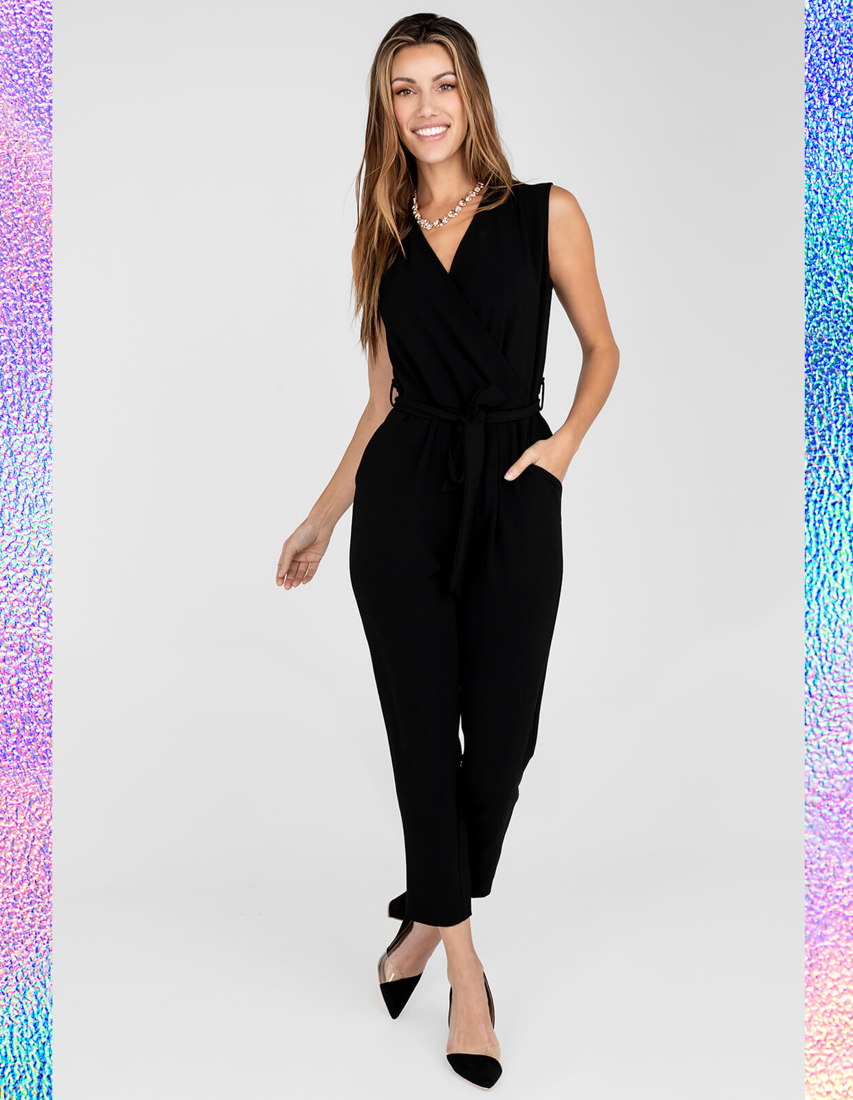 Silver Icing Name It to Win It: Black Jumpsuit