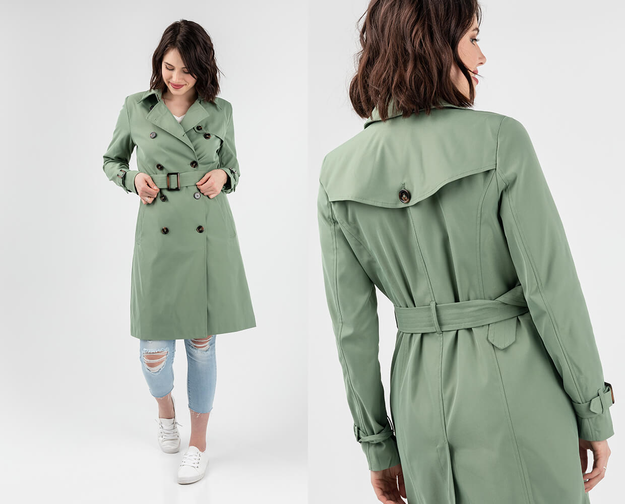 Trench Coat | Silver Icing Spotlight