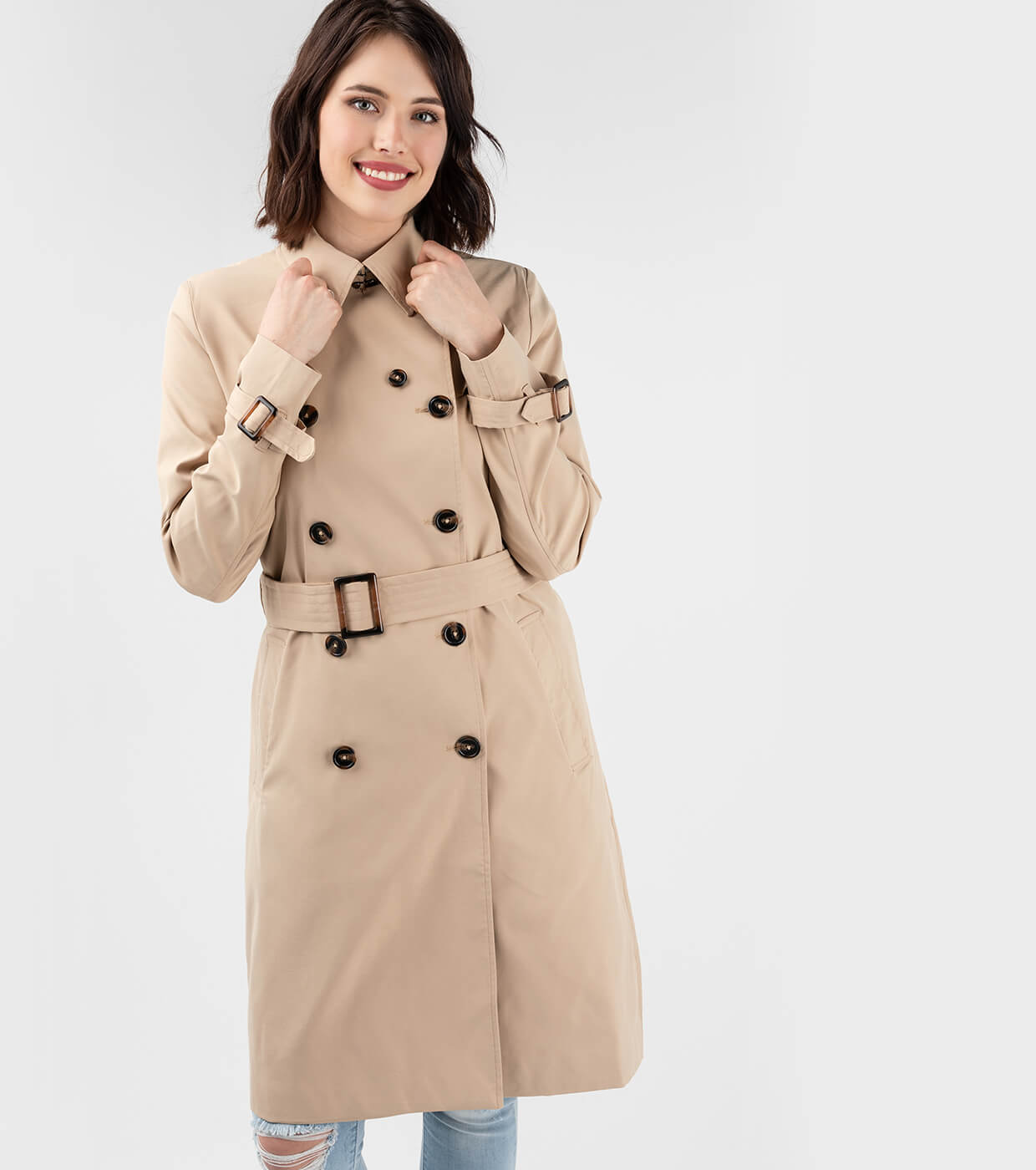 Trench Coat | Silver Icing Spotlight