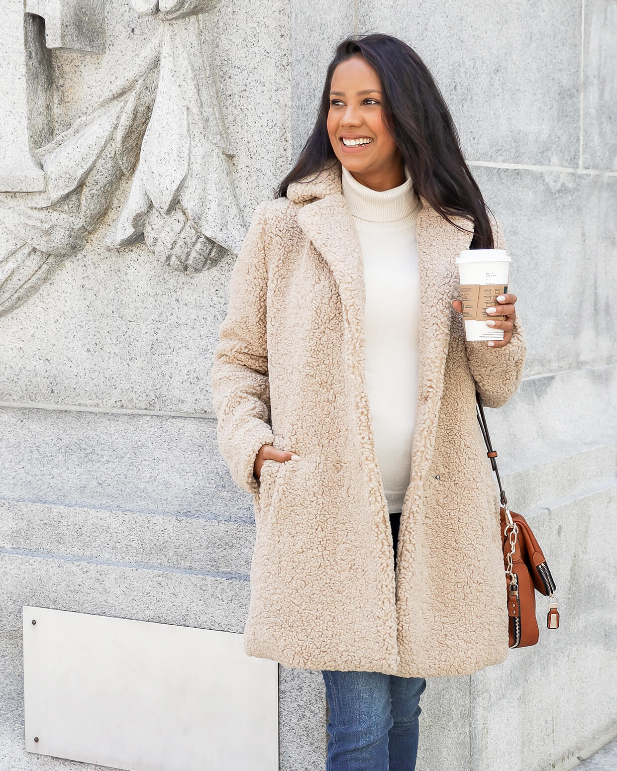 Silver Icing Name It to Win It: Sherpa Coat