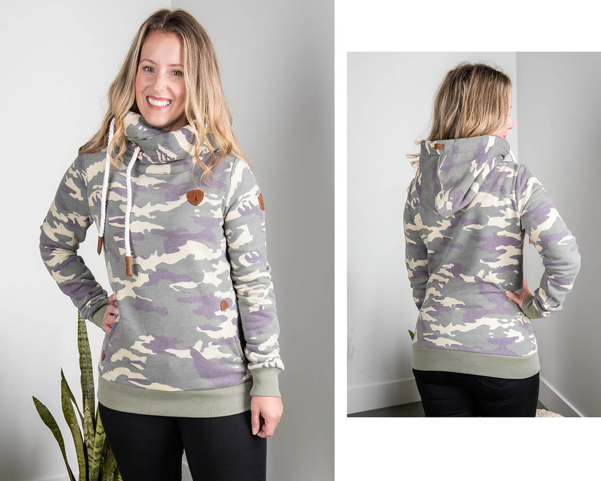 Camo Wanakome Hoodie | Silver Icing Spotlight