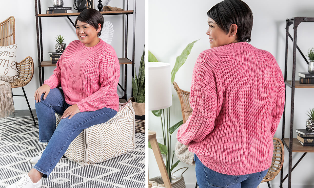 Silver Icing Name It to Win It Spotlight: Cable Knit Sweater