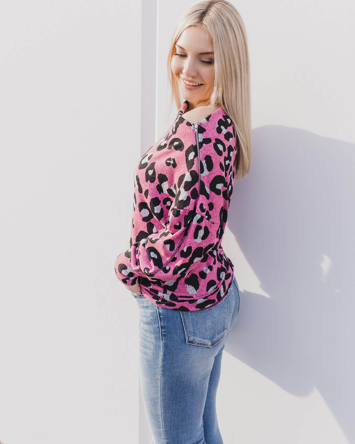 Silver Icing Name It to Win It Spotlight: Leopard Off the Shoulder Top