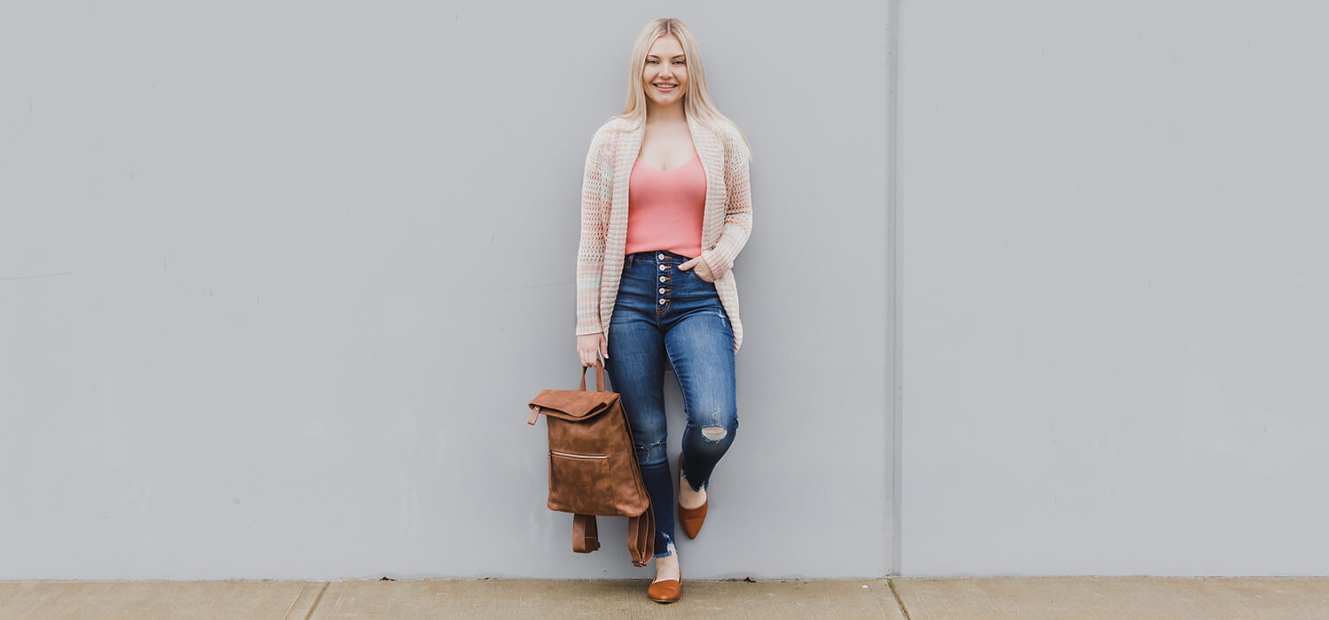 Silver Icing Crochet Cardigan