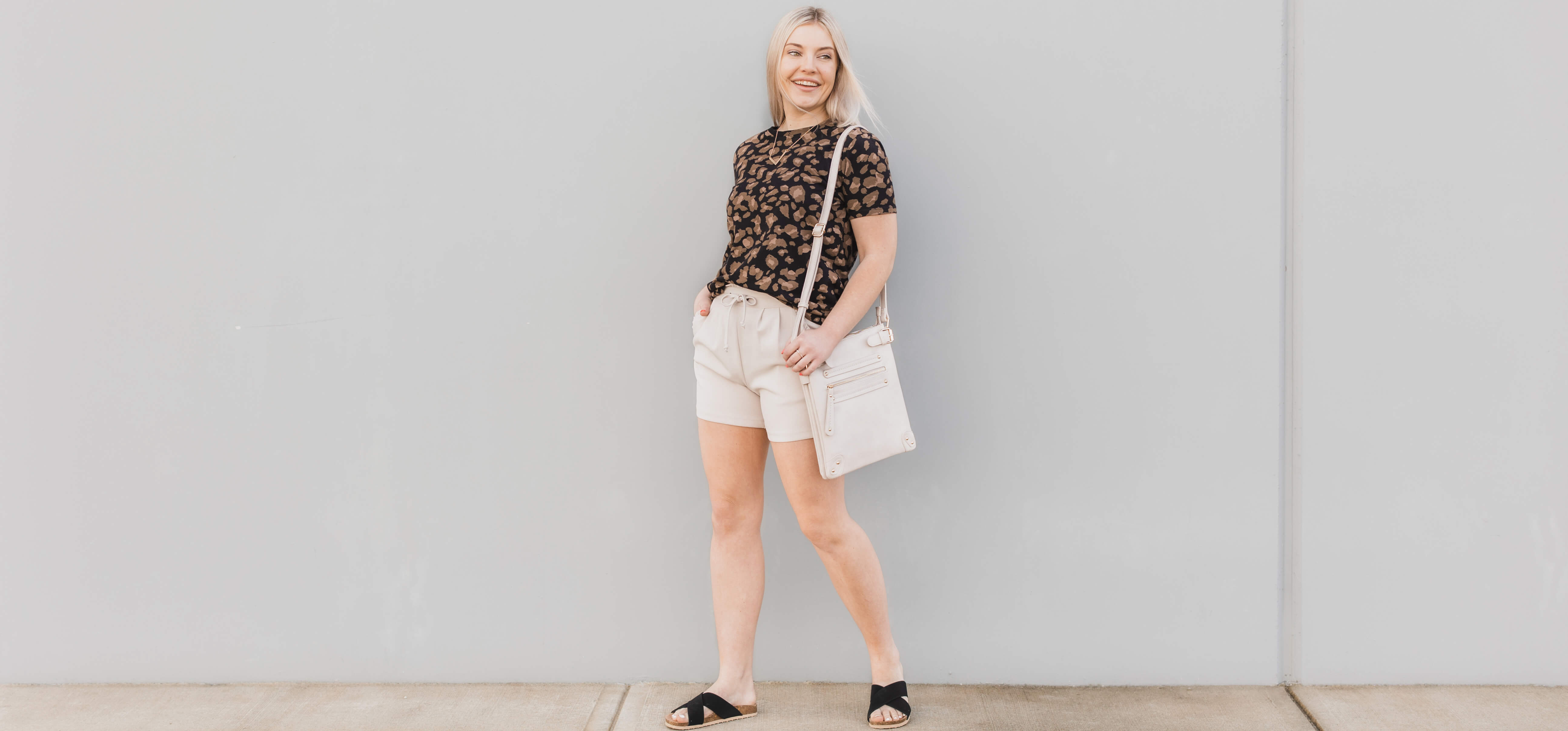 Belted Paperbag Shorts