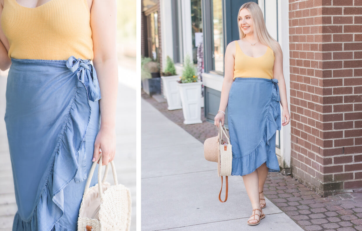 Silver Icing Name It to Win It Spotlight: Chambray Skirt