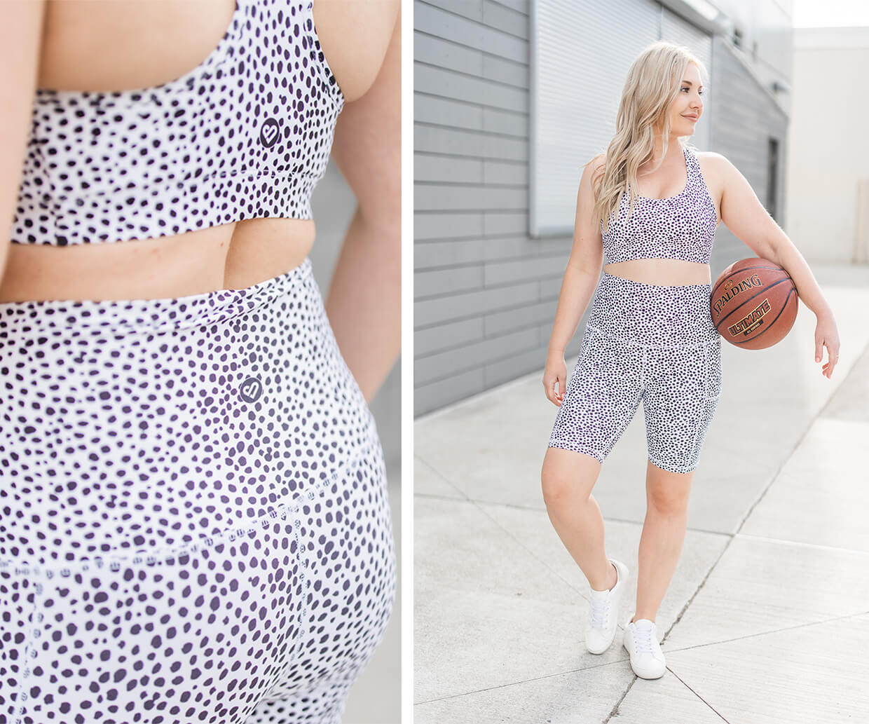 Silver Icing Name it to Win Spotlight: Dalmatian Print Crops