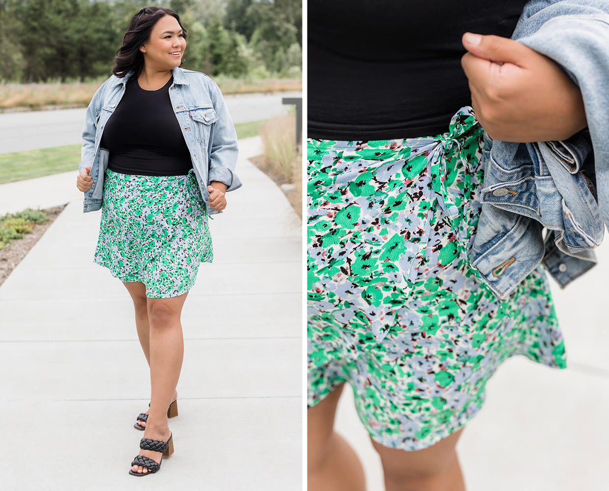 Silver Icing Name It to Win It Spotlight: Floral Wrap Skirt