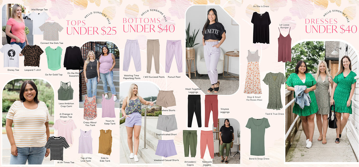 SALE ITEMS UNDER $40