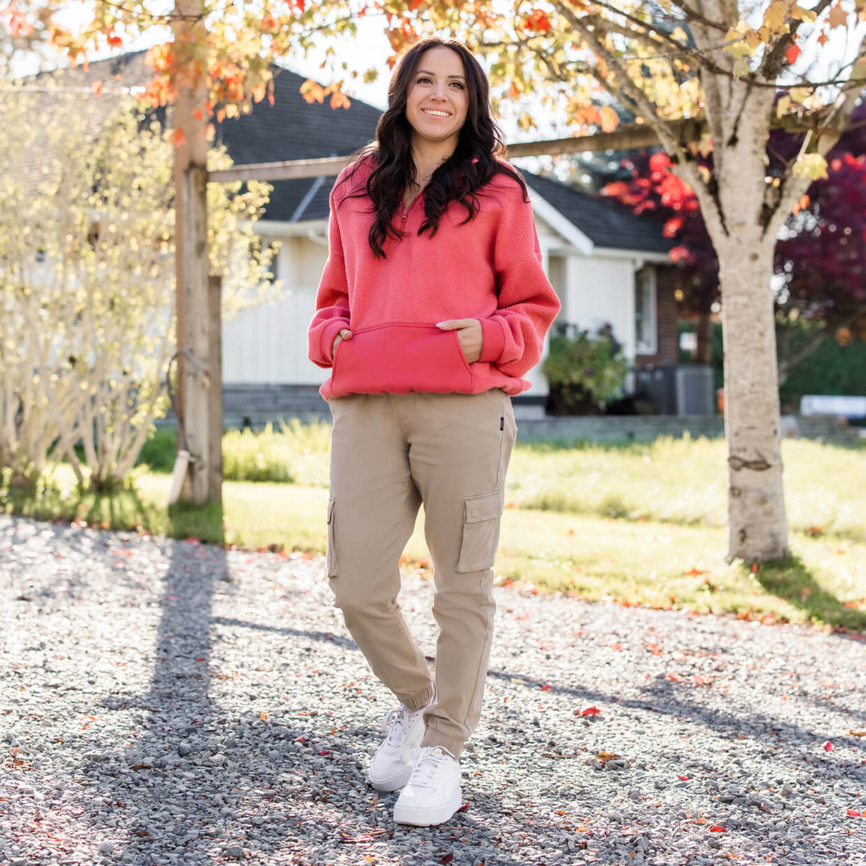 Silver Icing Name It to Win It Spotlight: Ada Casey Fleece Half Zip