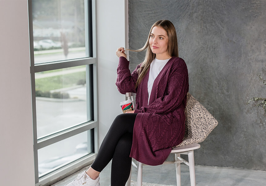 Silver Icing Name It to Win It Spotlight | Pepper &amp; Zoe Cable Knit Cardigan
