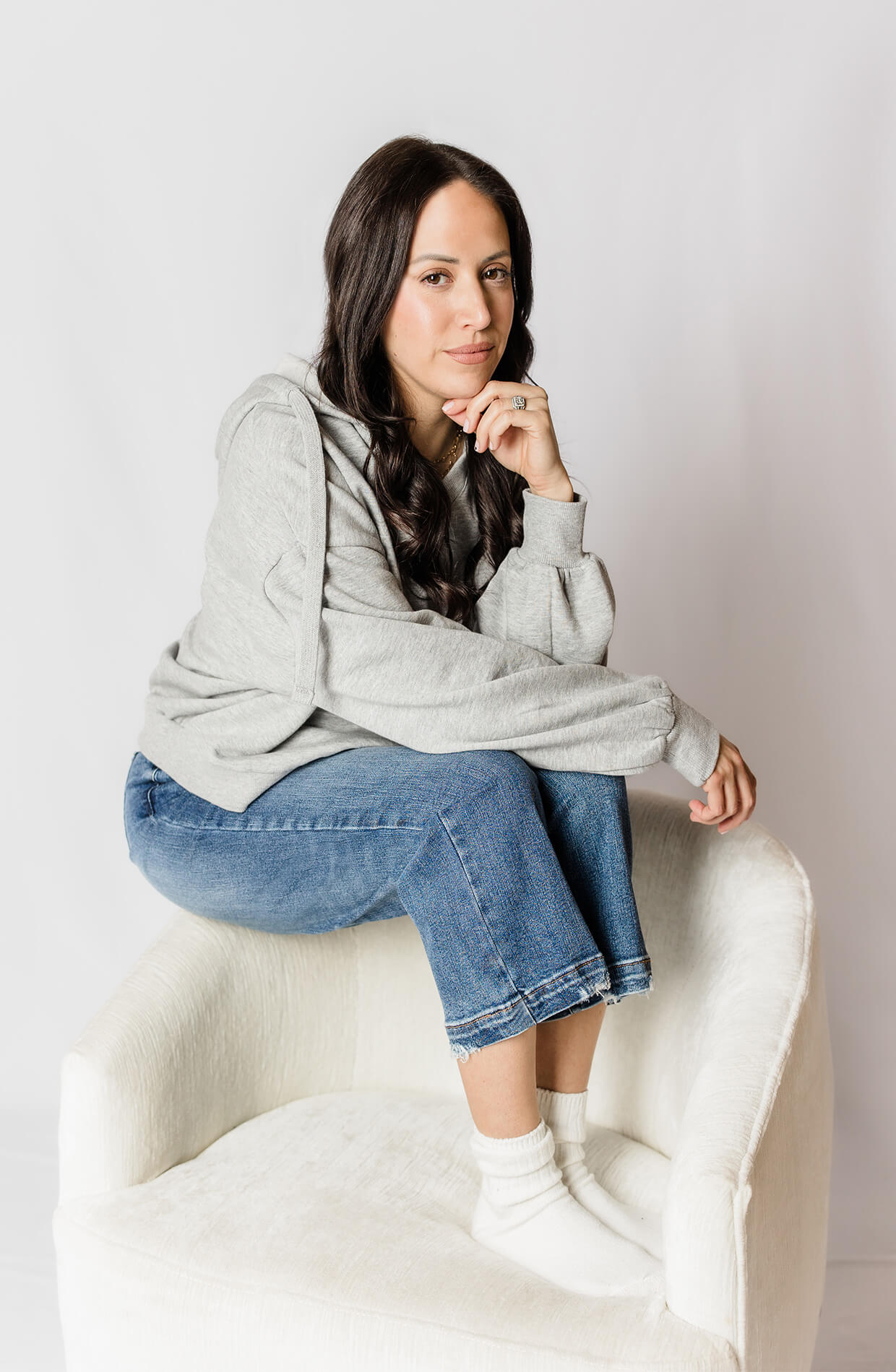 Silver Icing Name It to Win It Spotlight: Risen Oversized Hoodie