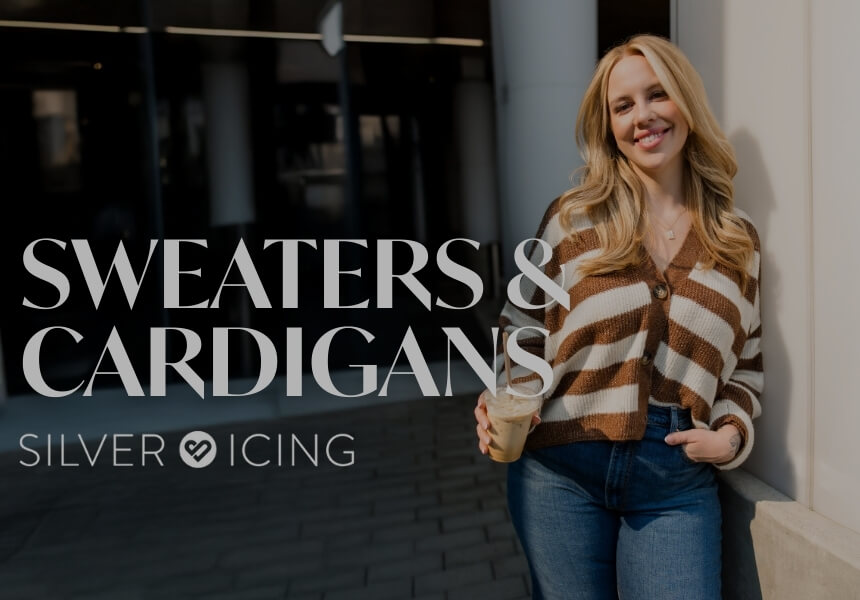 Shop Silver Icing Sweaters and Cardigans