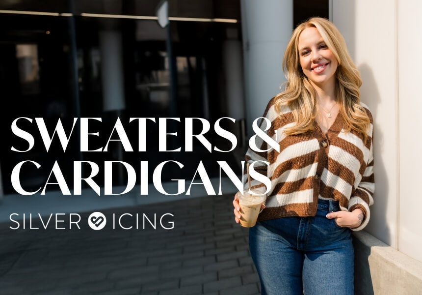 Shop Silver Icing Sweaters and Cardigans