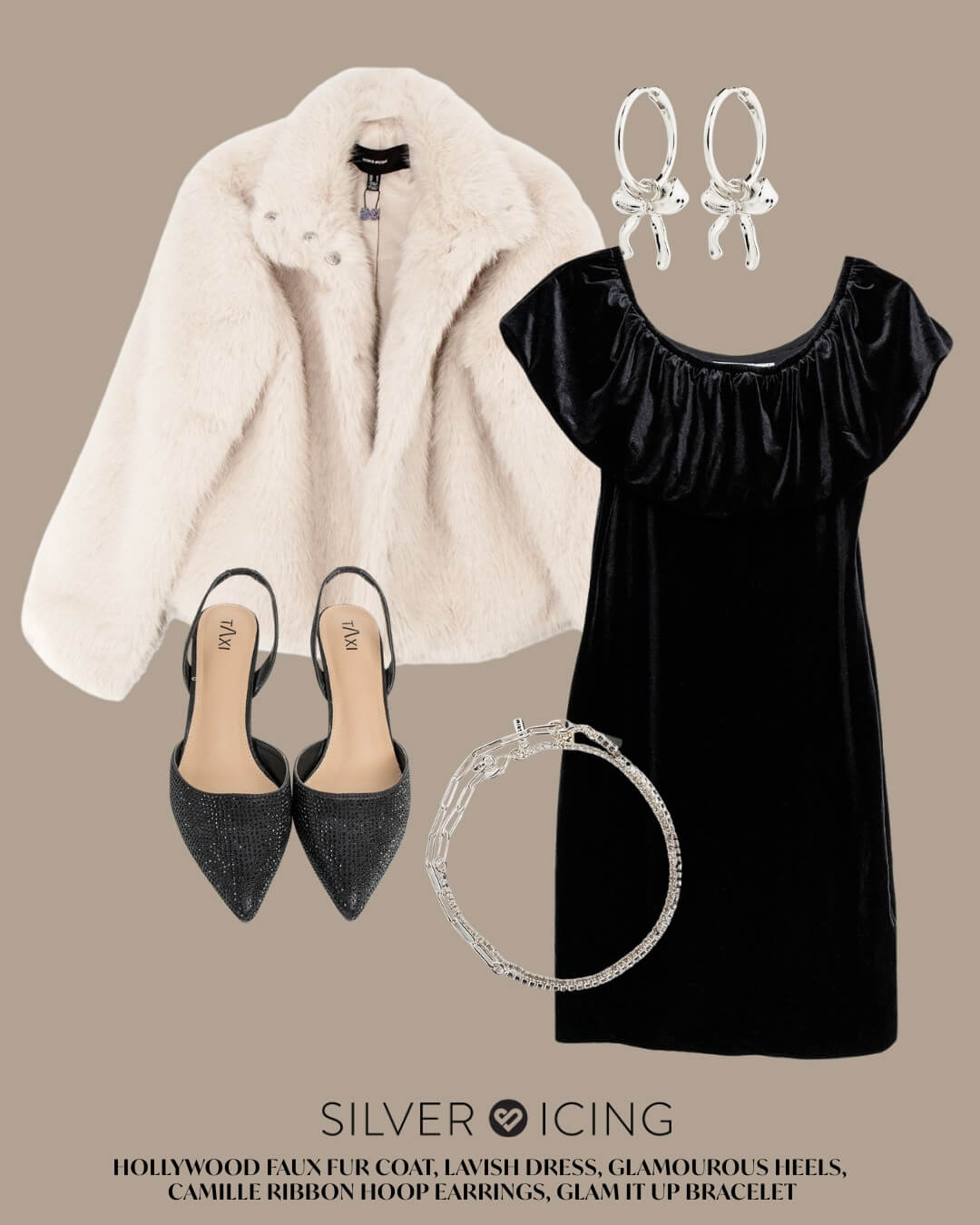Silver Icing Outfit Ideas Spotlight: Holiday Pick Your Look: Sparkle & Shine