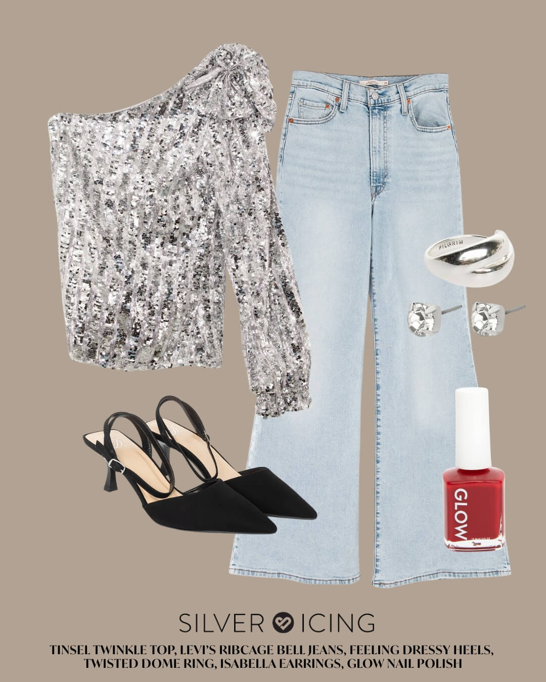 Silver Icing Outfit Ideas Spotlight: Holiday Pick Your Look: Sparkle & Shine