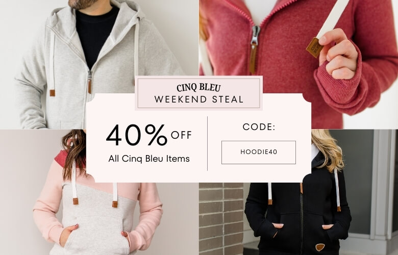 Cinq Bleu Promo Code Weekend Steal!