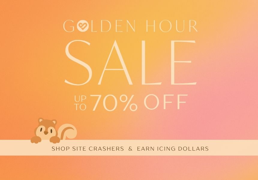 Silver Icing Golden Hour Sale