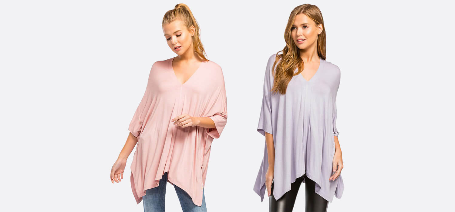 Cherish Poncho Top