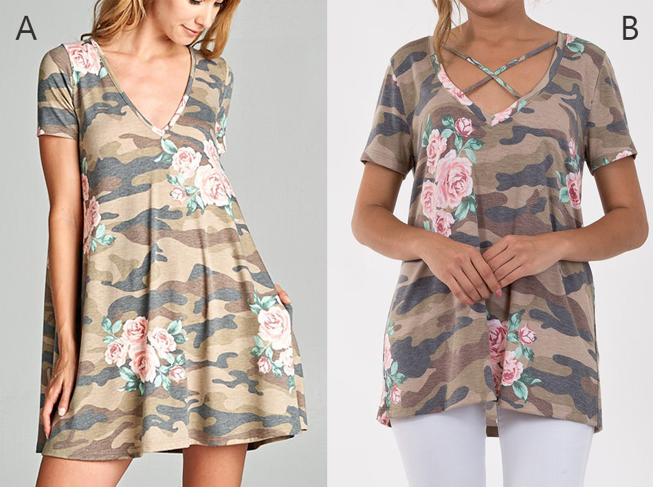 This or That? Camo Floral