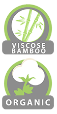 Viscose Bamboo & Organic Cotton